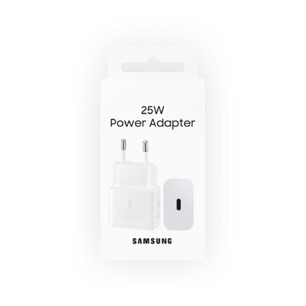 SAMSUNG 25W Type-C Hızlı Şarj Adaptörü