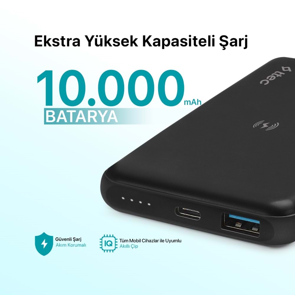 Ttech 10.000 Mah Powerslim Pro W