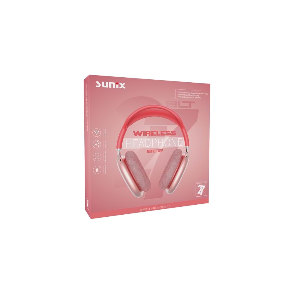 BLT27 Bluetooth Kulaklık - KIRMIZI