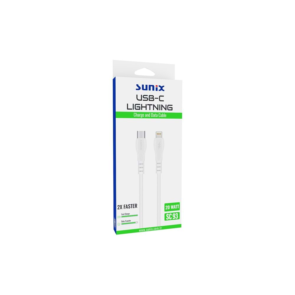 SC93 Usb-C İphone Şarj Kablo