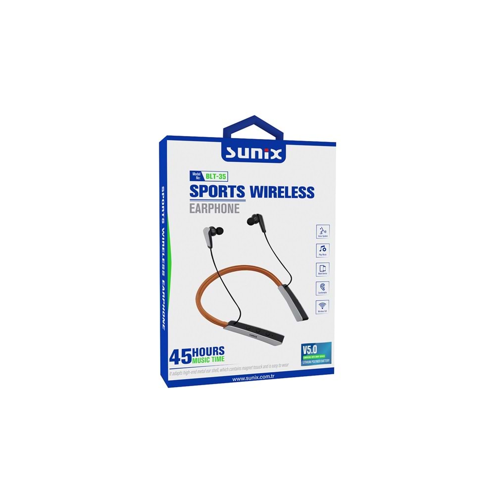 BLT35 Bluetooth Kulaklık KAHVE