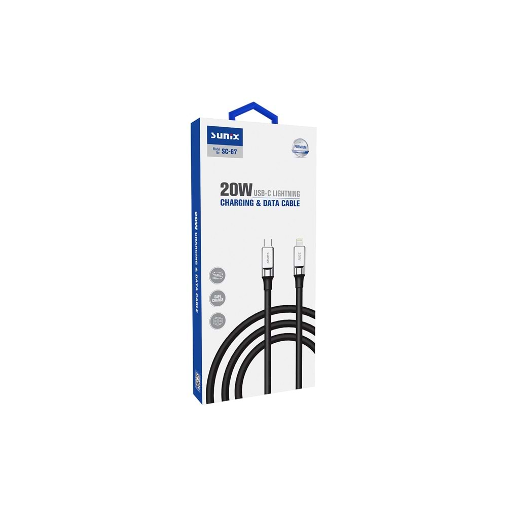 SC67 20W USB-C İphone SİYAH
