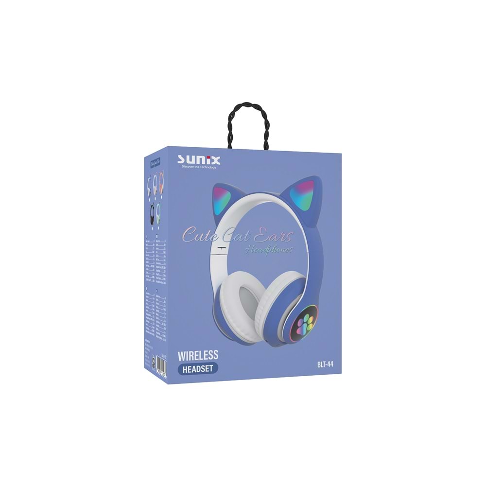 BLT44 Bluetooth Kulaklık - Mavi