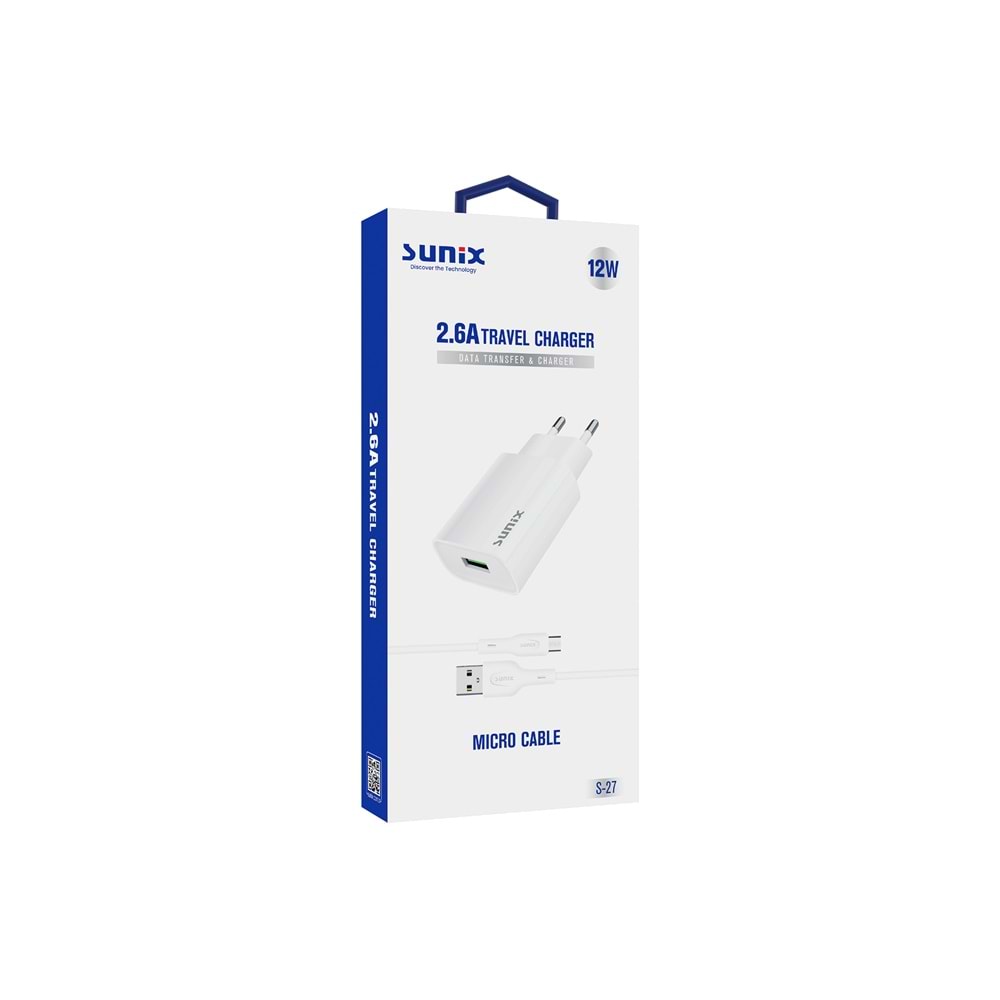 S27 Micro Set Şarj 2.6A