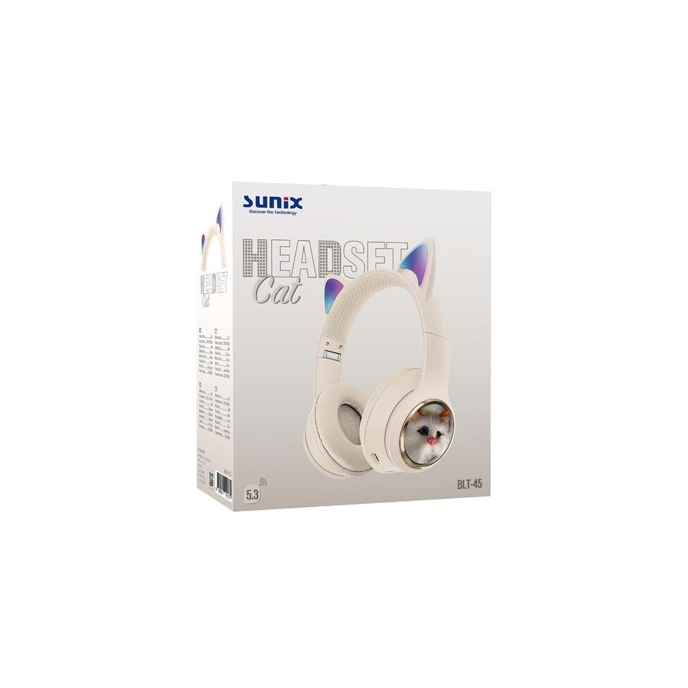 BLT45 Bluetooth Kulaklık - Beyaz