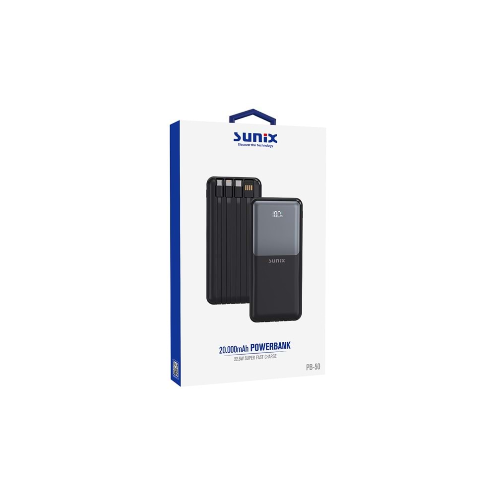 PB50 22,5W SÜPER FAST SİYAH