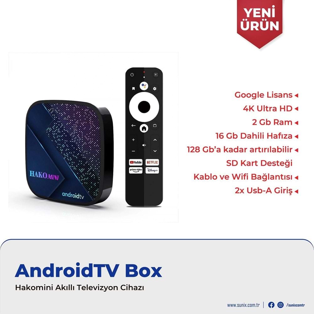 HAKO MİNİ TV BOX