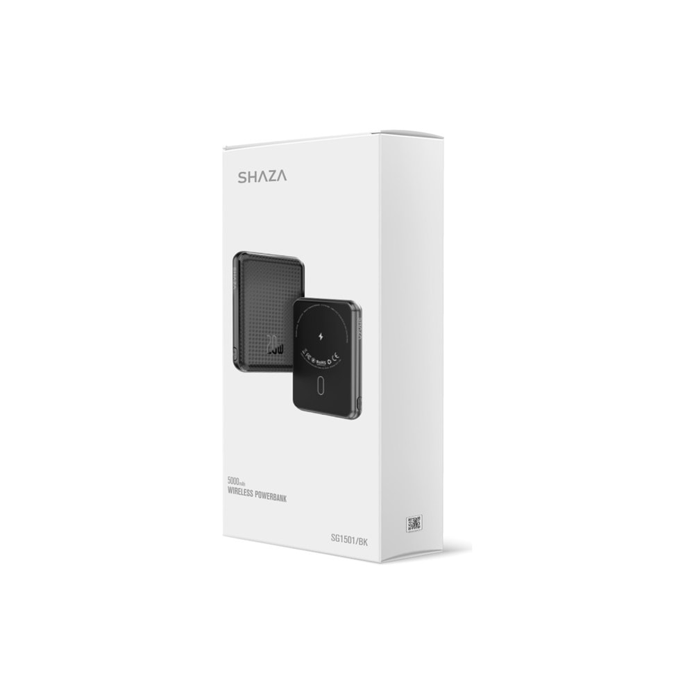 SHAZA SG1501 5000 MAH Powerbank Siyah