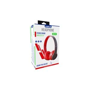 BLT25 Bluetooth Kulaklık KIRMIZI