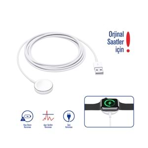 WTH10 Usb-A Manyetik Saat Şarj Kablosu