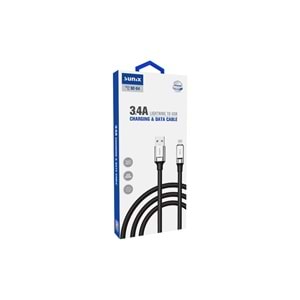SC64 3.4A İphone Kablo Siyah