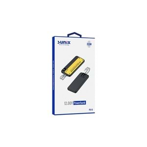 PB10 / 12.000 mAh Powerbank - Siyah