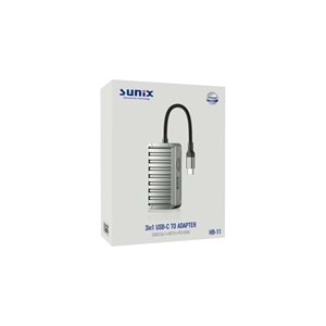 HB11 3in1 Usb-C Hub