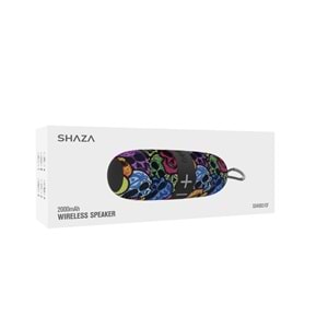 SHAZA SS4502 Bluetooth Hoparlör 8W*2 Ses Çıkışı Rengarenk