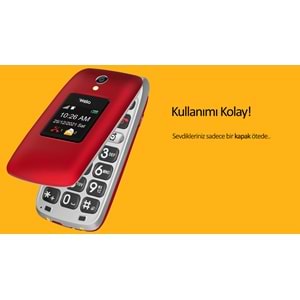 WELİO WKEY T300 KAPAKLI TELEFON