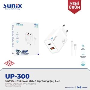 UP300 35W İPHONE ŞARJ