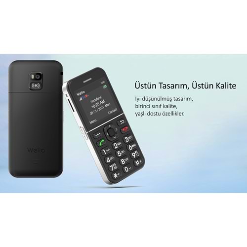 WELİO WKEY T200 KAMERALI TELEFON