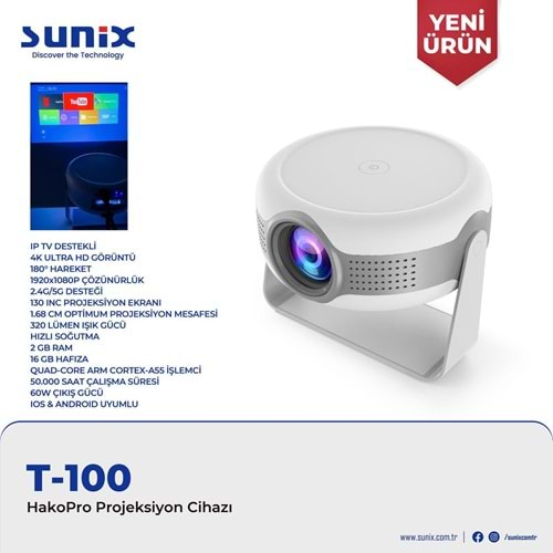 T100 HakoPro Projensiyon